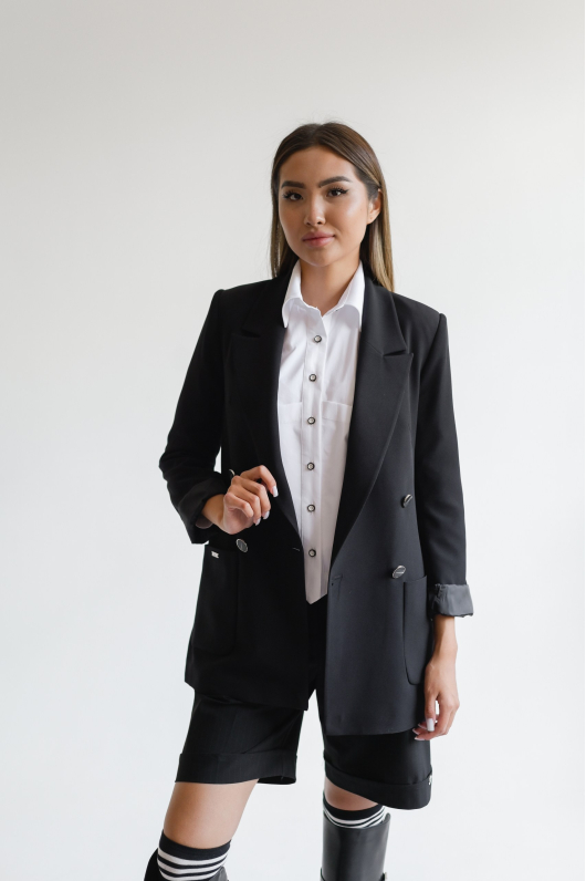 Жакет удлиненный